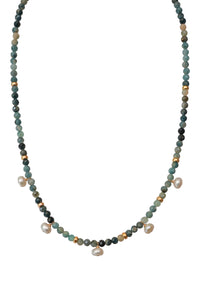 alice necklace - blue tourmaline