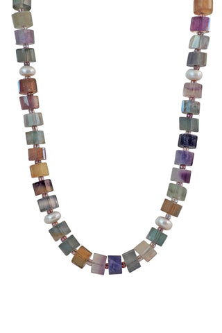 fluorite trio earrings
