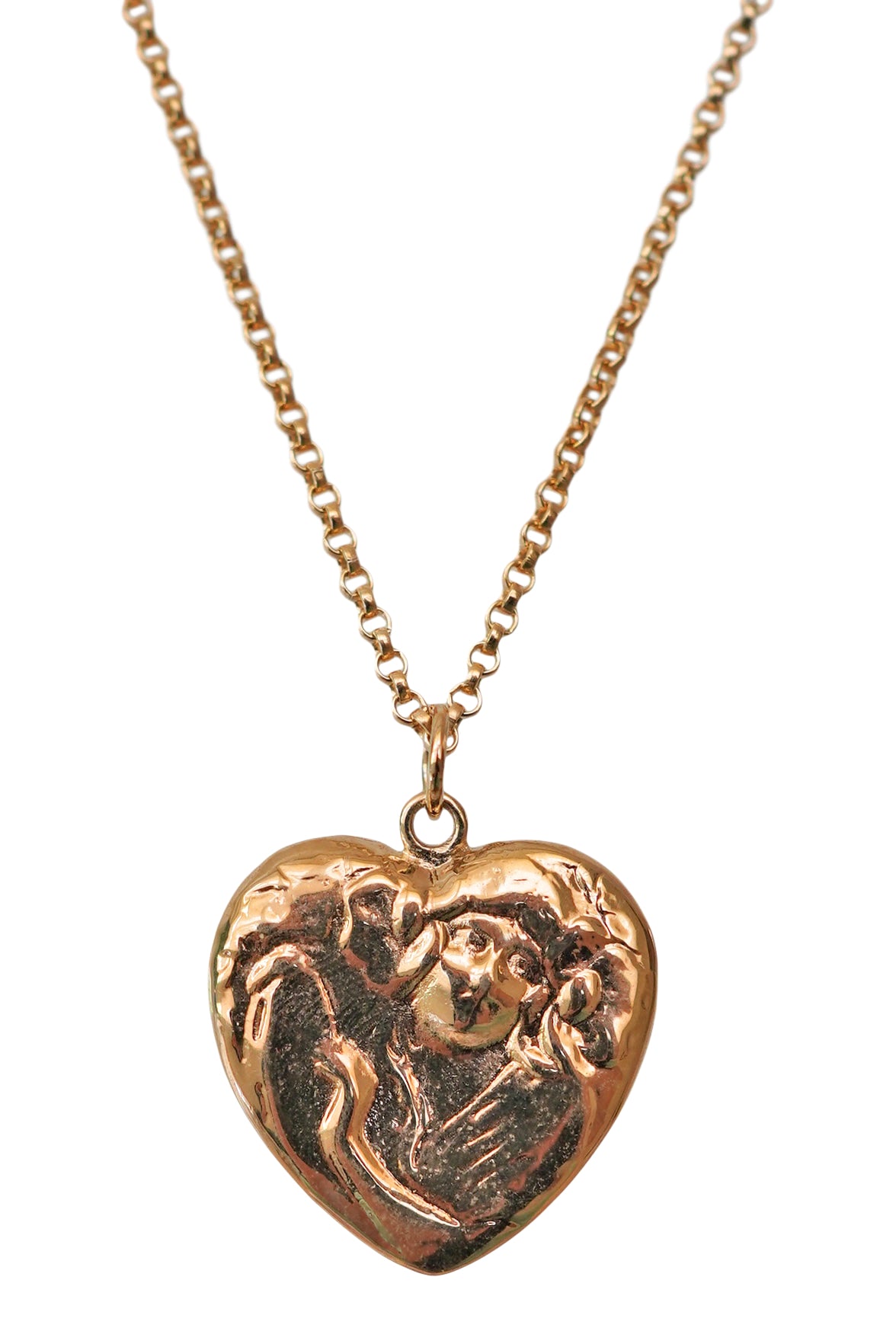 heart diosa necklace