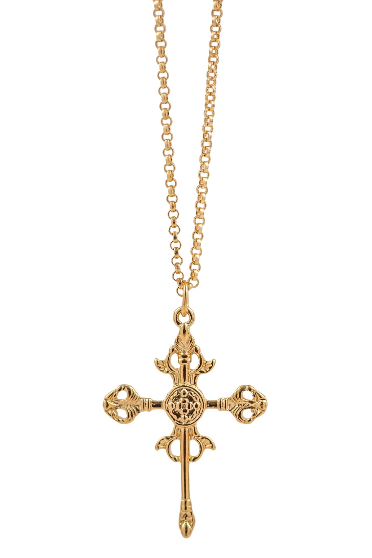 roma cross necklace