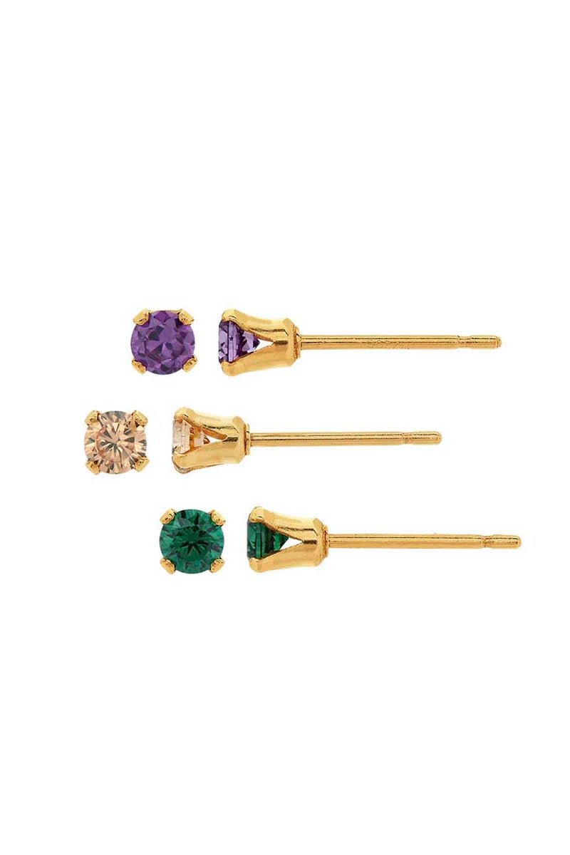 tiny cz studs