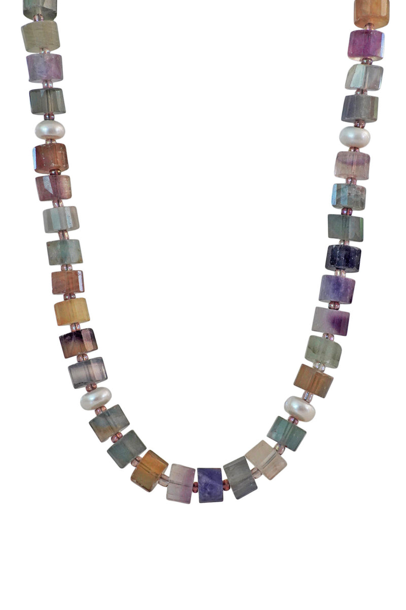 fluorite necklace