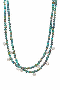 alice necklace - turquoise