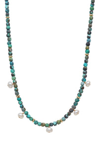 alice necklace - turquoise