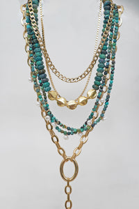 alice necklace - turquoise