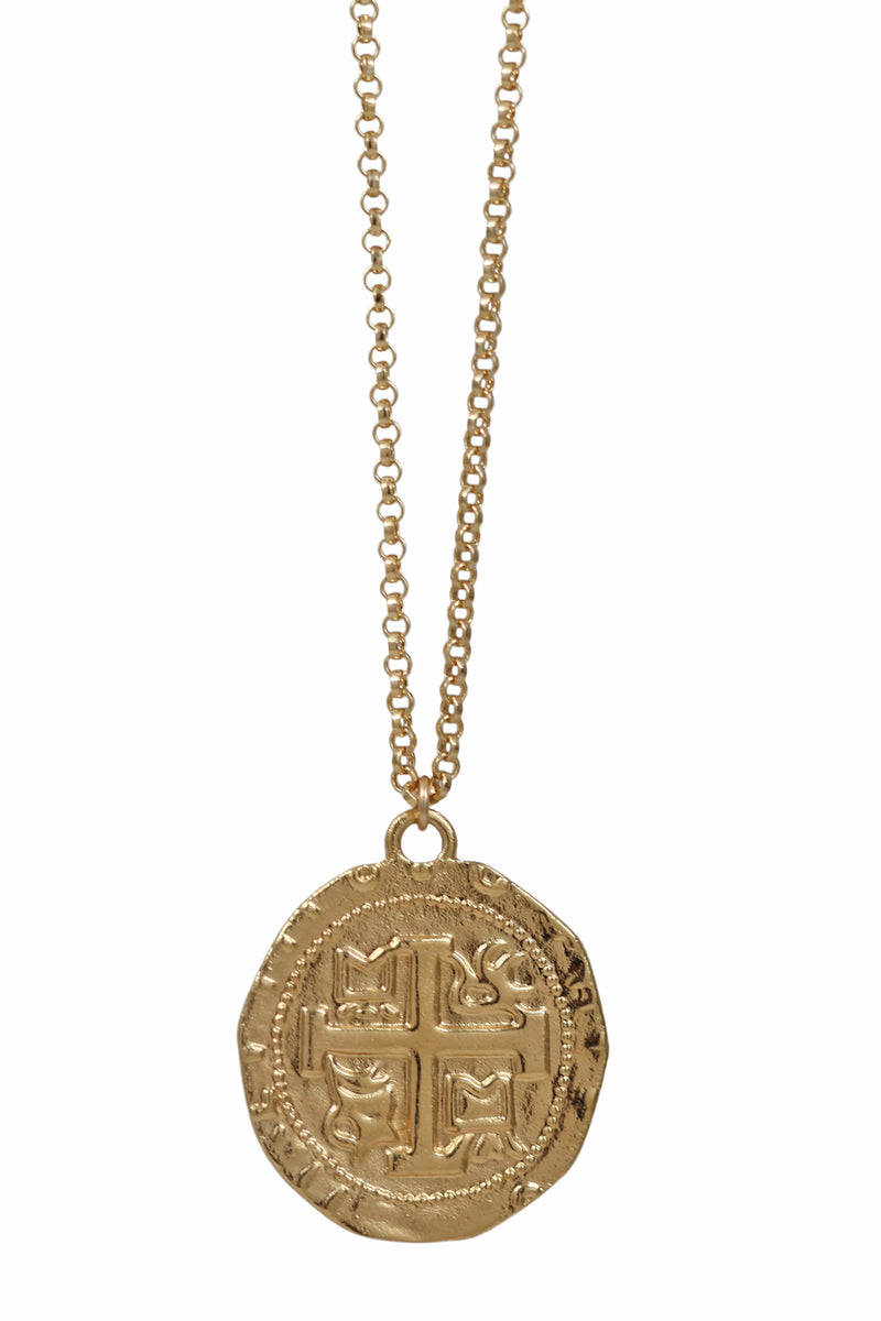 roman coin necklace